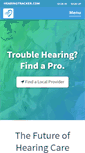 Mobile Screenshot of hearingtracker.com
